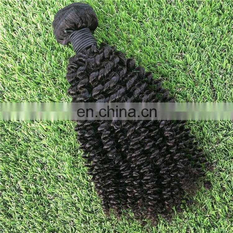 Natural 100% Human Best sale TOP quality Virgin remy curly hair extension for black women