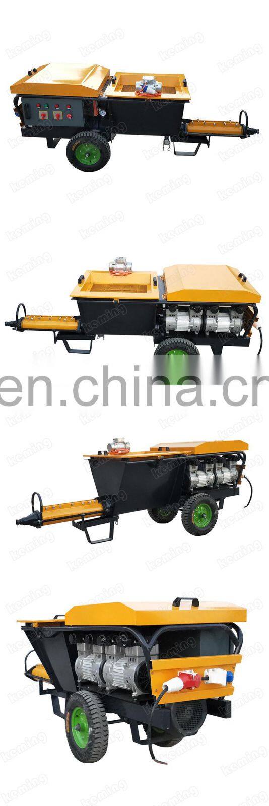 India Large Cement Plastering Machine for Wall