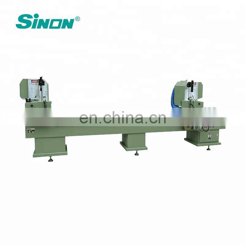 India Quality PVC Extrusion Aluminium Extrusion Double Head Cutting Saw