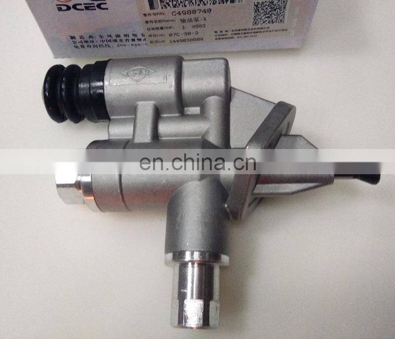 4988748 Motorcycle spare parts diesel fuel pump Fuel Transfer Pump