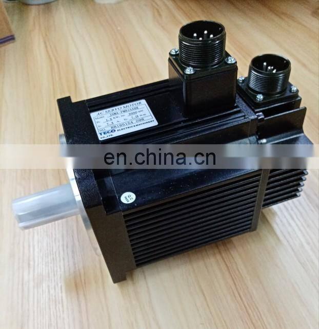 Cheap Teco Original JSDEP 50A3+ JSMA PMB15ABK 1.5kw Servo Motor for Injection Machine