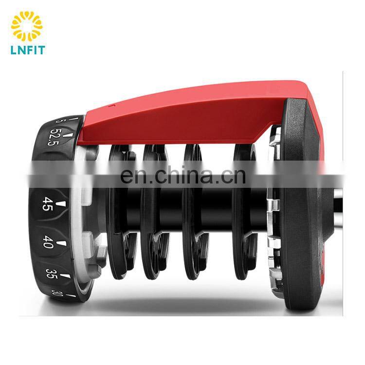 Good Sale Customer Logo 5lb New Adjustable Dumbbell 52lb 90lb Used Dumbbells For Sale