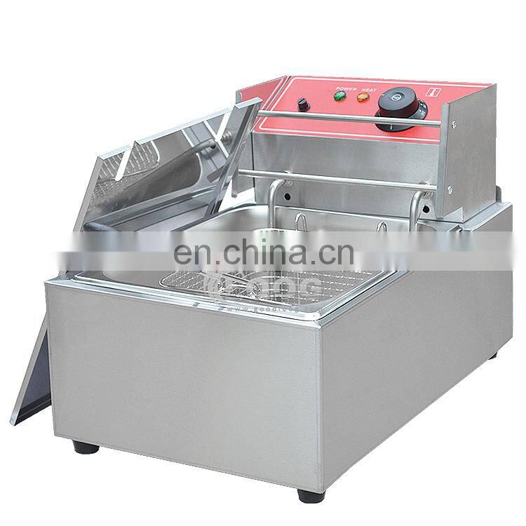 Energy Saving CE Certificate OEM Design Electric Double Fryer Machine with temperature limiter