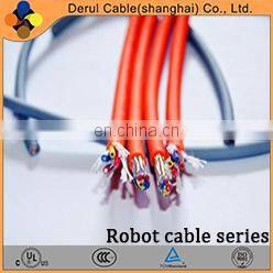 ROV composite cable neutrally buoyant tether cable with SM optic fiber