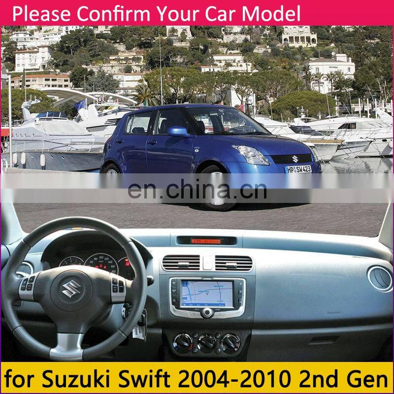 for Suzuki Swift 2004~2010 Maruti Sport Anti-Slip Mat Dashboard Cover Pad Sunshade Dashmat Car Accessories 2007 2008 ZD11S ZC31S