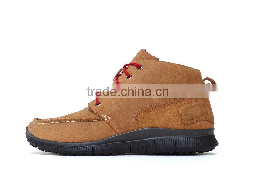 Classic Suede Leather modern gentleman Casual Boots