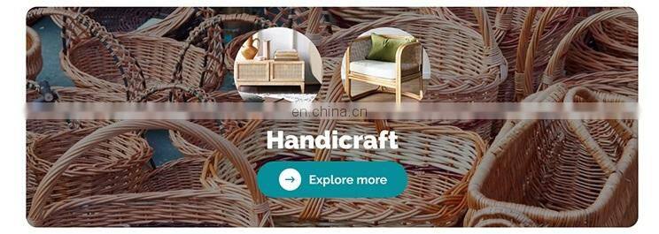 Traditional Art Decor Vintage Pastoral Style Sustainable Handmade Woven Round Straw Water Hyacinth Placemats