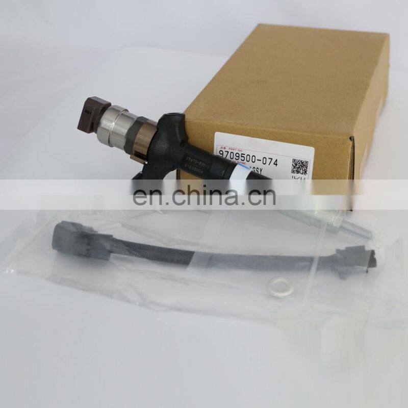 Genuine diesel injector 095000-0741,095000-0520 for common rail 23670-30010 23670-39015