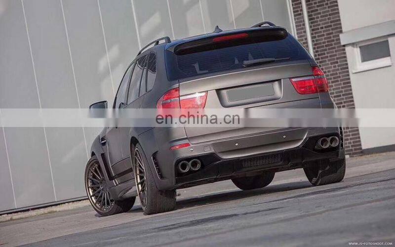 Runde Suitable For Bmw X5 E70 Modified Upgrade Prior Design Style Wide Body Kit Front Rear Bumper Wheel Eyebrow Fender