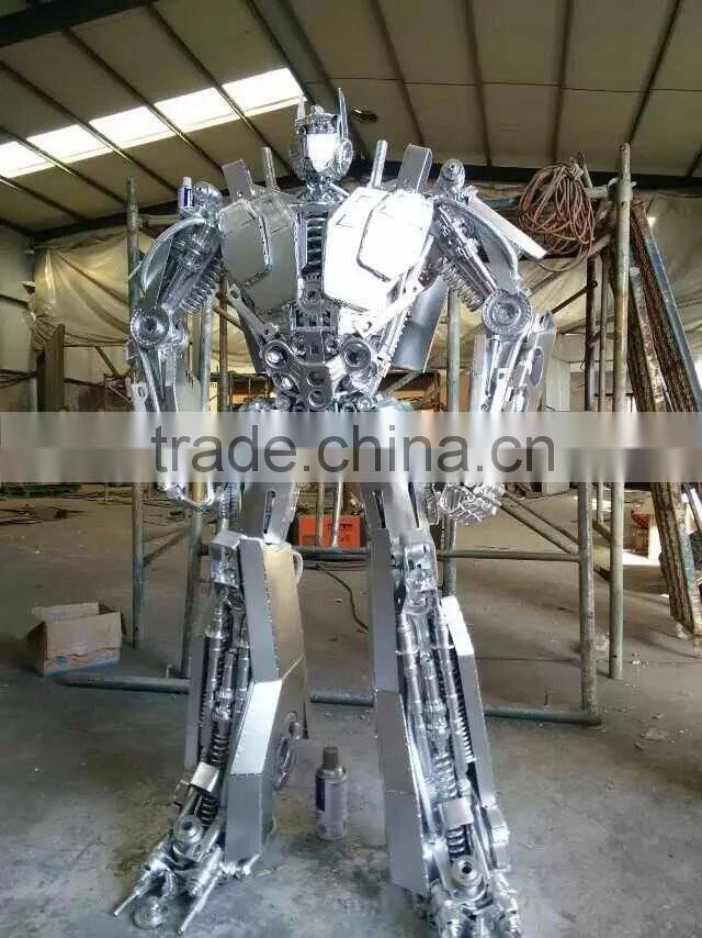 Steel Garden Decoration Sculpture For Outdoor Shows Statue