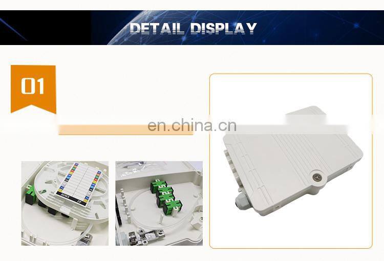 Manufacturer Price 4/8/12/16/24/48 Cores FTTH Fiber Optic Termina Box