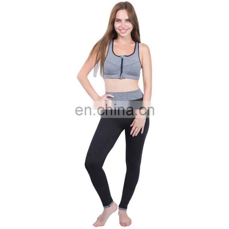 New design women's Fitness Yoga Set Sportswear Running Clothes Contrast Color Sports Band Sexy Sports Suit Sports Leggings