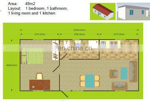 fiber cement prefabricated house ( mobile house, prefab house )