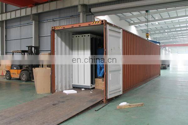Prefabricated modular steel structure 20 foot sandwich panel container house for hotel/remote camp/office