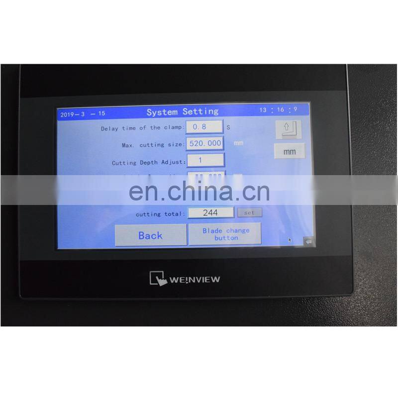 Samsmoon Professional High-strength Automatic Hydraulic Paper Cutting Machine A3+ 20inch Paper Cutter Paper Trimmer
