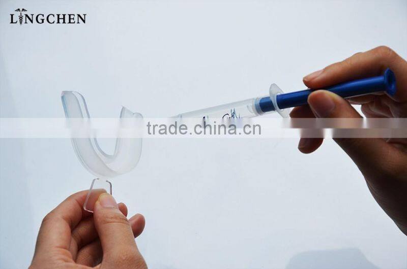 Dental Super bright teeth whitening kit with led light for home use