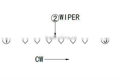 WI1609 Trimming 1w single-turn knob thumbwheel potentiometer