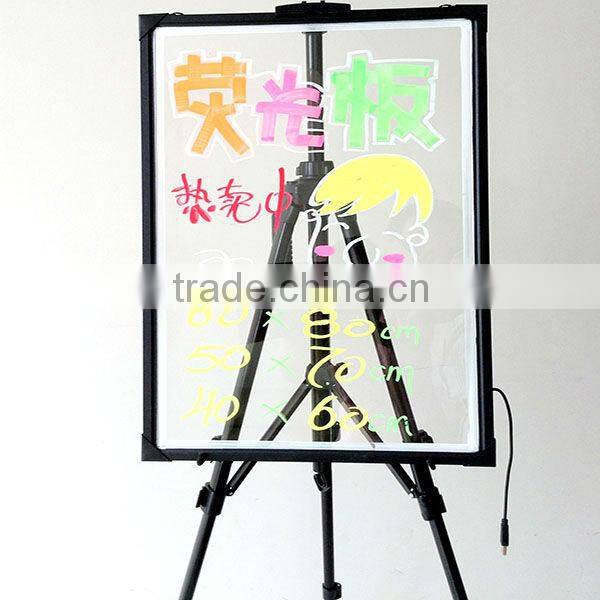 HOT Ultra-thin LED transparent street ad signs