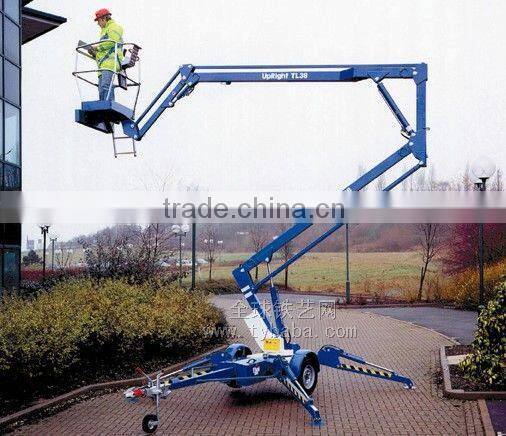 360 Degree Mini Tail Boom Lift Trailers Made In China