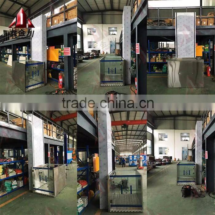 home hydraulic barrier-free lift elevator for the disabled and the eliderly