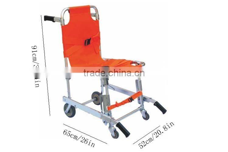 Medical Stair Stretcher Ambulance Wheel Chair New silver Equipment Emergency