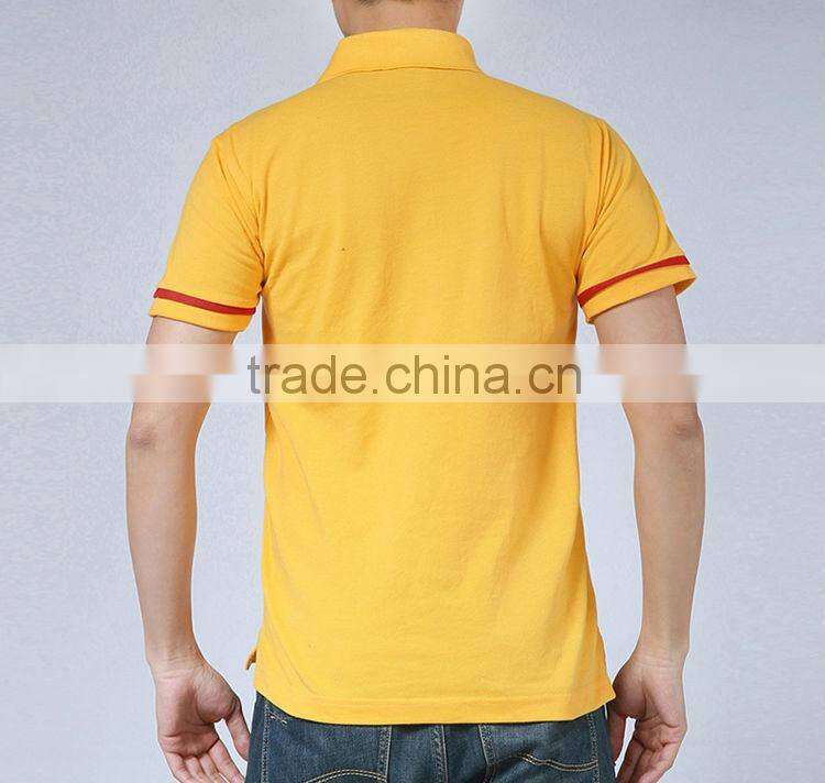 custom cotton promotion 2-color workwear polo shirt