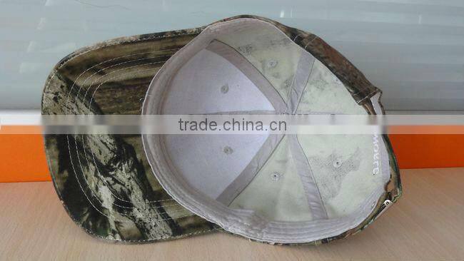 custom camo cap flat bill hat