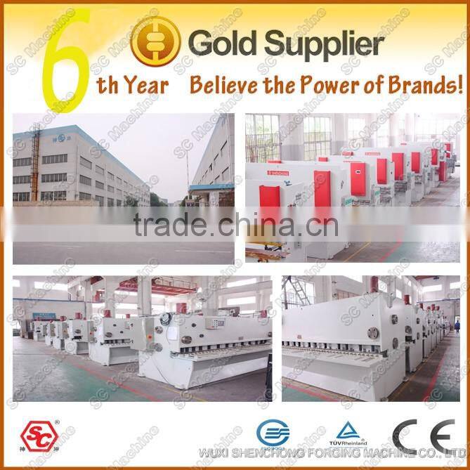 QC11Y guillotine hydraulic shearing machine, metal cutting machine, cnc shearing machine