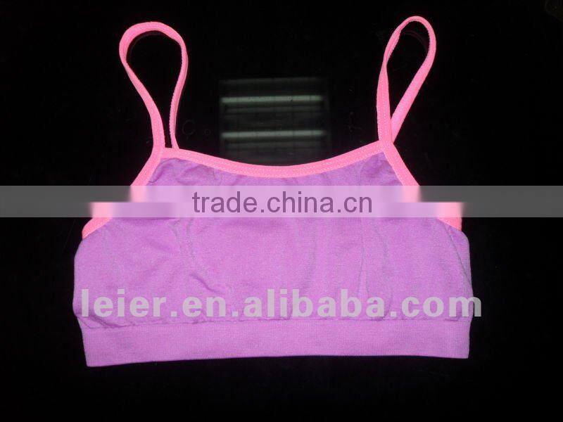 girl's seamless bra