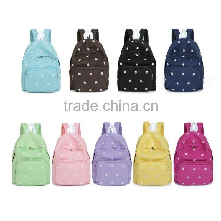 Eurpopean Style Beautiful Floral Girl Youth School backpack