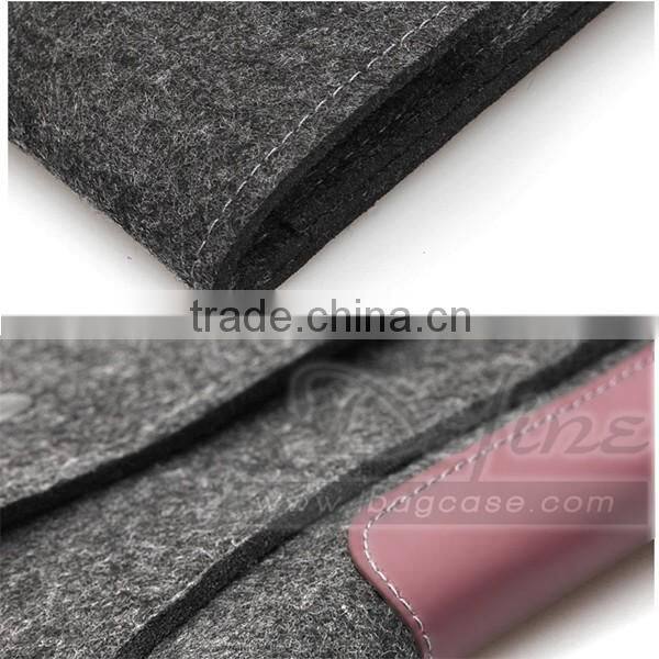 Fashion felt Laptop Sleeve Case Bag Wool Felt Bag