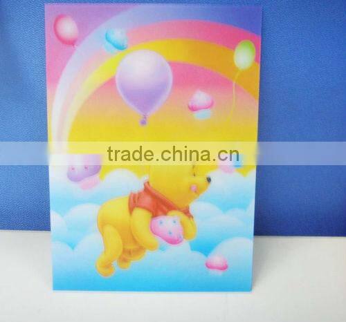 2013 Various 3D high definition lenticular 3D card