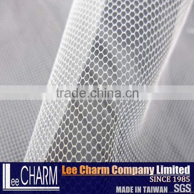 Taiwan 20D Hexagonal Netting Nylon Mesh Fabric for Clothing