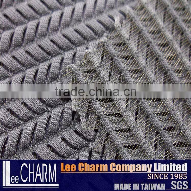 Nylon Spandex Jacquard Clothing Fabric