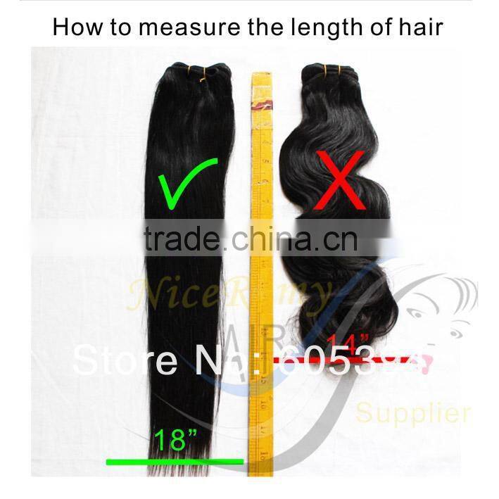 niceremyhair wholesale top quality Brazilian remy hair human hair clip in hair extensions