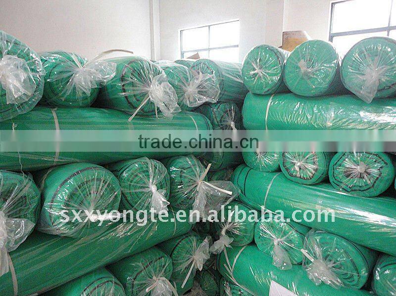 green scaffolding nets