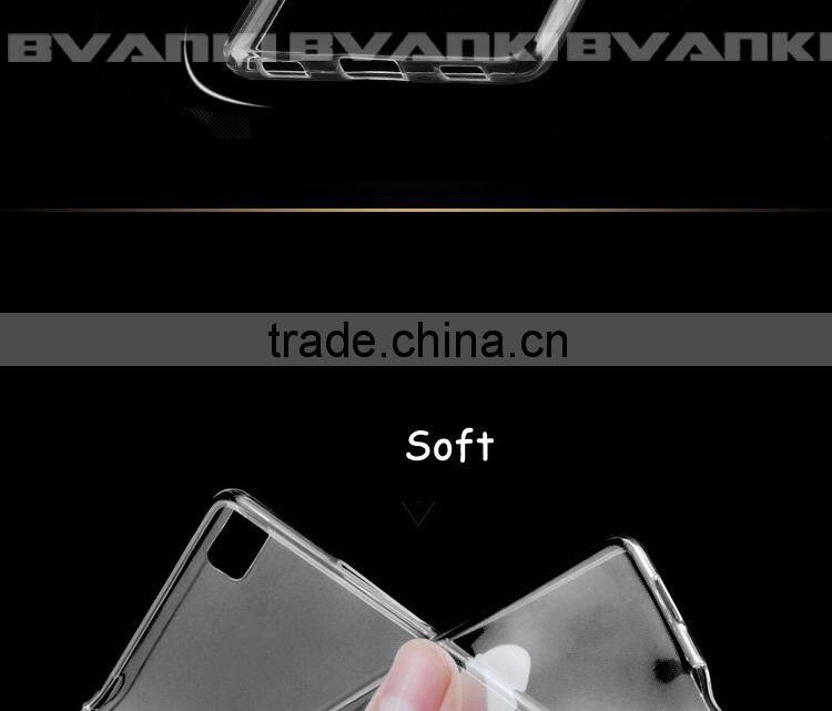TPU SOFT SKIN FIT BACK CASE COVER FOR HUAWEI P8 LITE