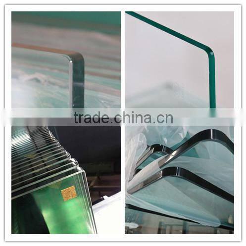4mm Tempered Curved Glass for Building