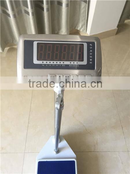 300kg digital height and weight measuring platform scale
