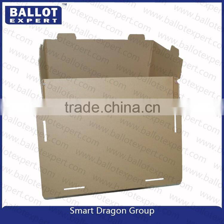 corrugated cardboard display stand