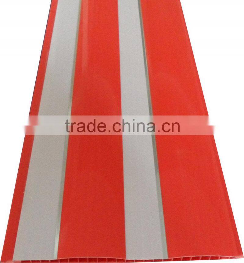 Arc style plastic ceiling panel, Size 9mm thickness, 20cm width S306