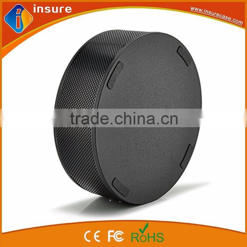 mini size round chargeable speaker with 2000mA battery