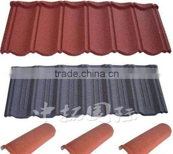 colorful stone chip coated steel roof tiles cold roll forming machine