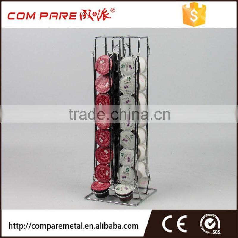 Black powder coated tassimo capsule holder