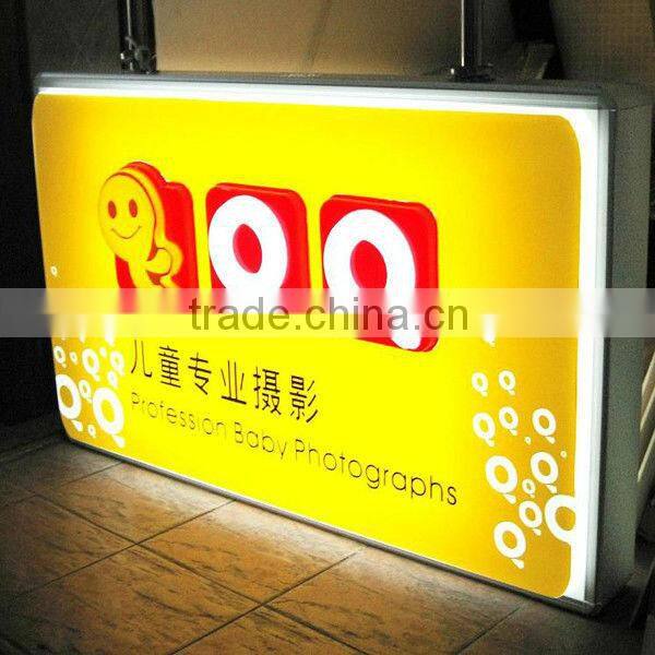 Plastic Taxi Magnetic roof advertising light box