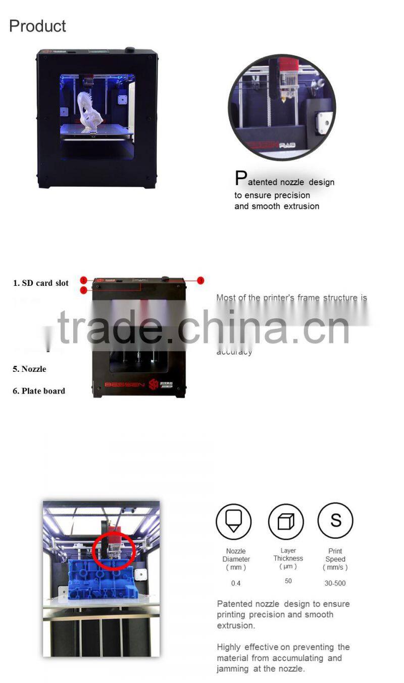 Brand new 3d printer accurancy with High resolution