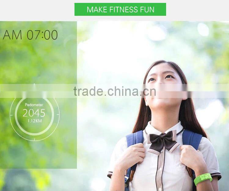 6 Color Smart Sports Bracelet original Fitbit flex health records pedometer step counter thermometer wireless