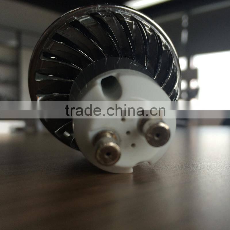 China Alibaba 160Degree RoHS CE GU10 6W Ceiling Spot Lmap Aluminum 6W Housing