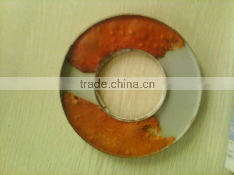 oil filter metal caps glue