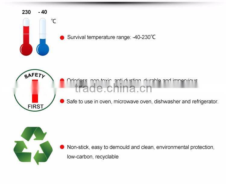 SC-017 Silicone Cake Mold/Ghost Shape For Halloween Silicone Baking Cake Mold Candle Mold